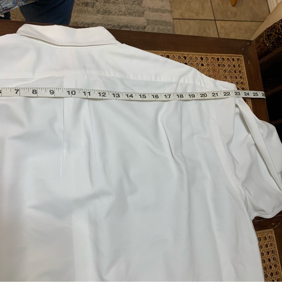 Ralph Lauren man’s dress white long sleeve button down shirt top, blue label. - Picture 9 of 12
